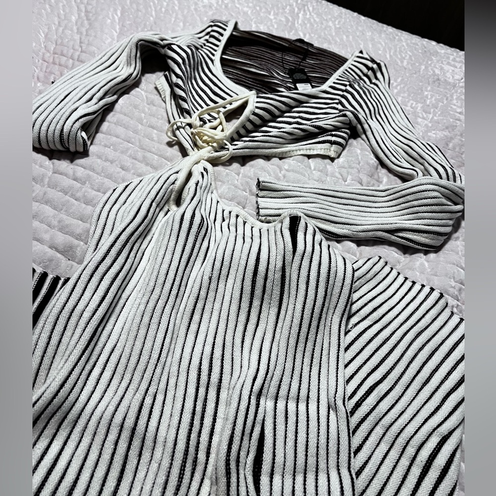 Side Cut Out Sweater Dress